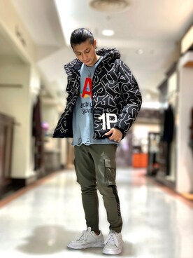 「1piu1uguale3 RELAX（ウノピュウノウグァーレトレリラックス）のアイテム（ジャケット/アウター）」を使った、Takuto Itouさん（メンズ・170cm）の秋コーディネート