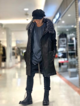 「KMRii」｜「アイテム（ジャケット/アウター）」を使った、Takuto Itouさん（メンズ・170cm）の秋コーディネート