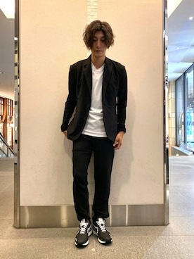 「muta（ムータ）のアイテム（その他アウター）」を使った、Takuto Itouさん（メンズ・170cm）の夏コーディネート