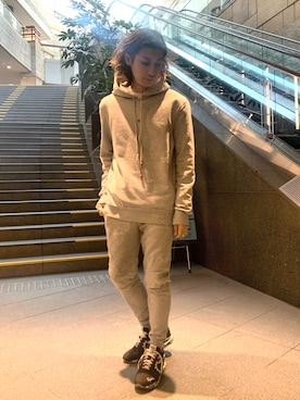 「P.M.D.S.（ピー エム ディー エス）のアイテム（トップス）」を使った、Takuto Itouさん（メンズ・170cm）の冬コーディネート