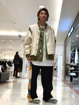 Takuto Itouさん(メンズ・170cm)の夏コーディネート