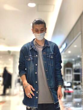 「ROYAL FLASH（ロイヤルフラッシュ）のアイテム（アクセサリー）」を使った、Takuto Itouさん（メンズ・170cm）の秋コーディネート