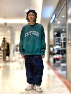 「BACKLASH（バックラッシュ）のアイテム（トップス）」を使った、Takuto Itouさん（メンズ・170cm）の秋コーディネート