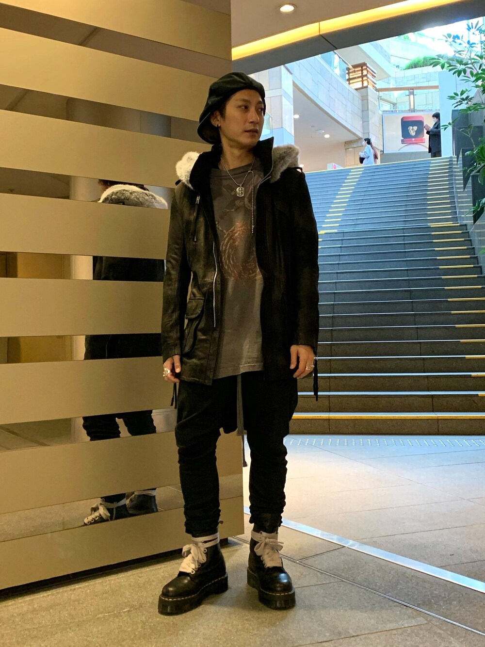 A.F ARTEFACT/エーエフ・アーティファクト/Stretch Denim Sarouel