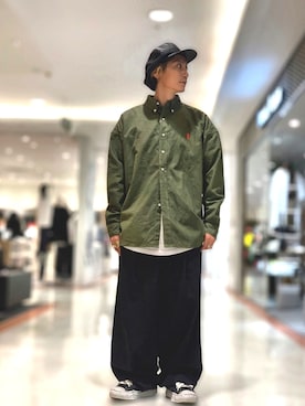 「READYMADE（レディメイド）のアイテム（トップス）」を使った、Takuto Itouさん（メンズ・170cm）の夏コーディネート
