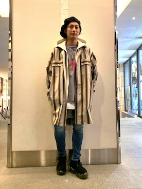「grounds（グラウンズ）のアイテム（シューズ）」を使った、Takuto Itouさん（メンズ・170cm）の秋コーディネート