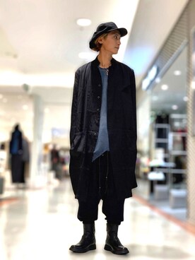 「KMRii」｜「アイテム（ジャケット/アウター）」を使った、Takuto Itouさん（メンズ・170cm）の秋コーディネート