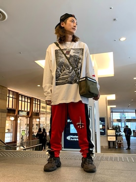 「READYMADE（レディメイド）のアイテム」を使った、Takuto Itouさん（メンズ・170cm）の夏コーディネート