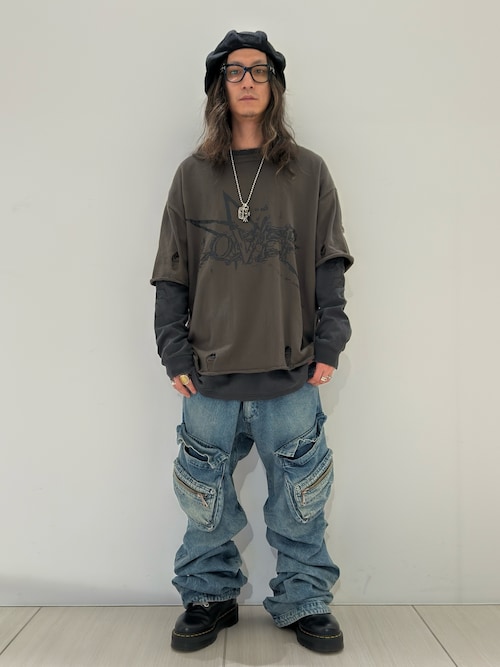 FR(13)NDS /フレンズ/Graphic Knit TEE（ニット/セーター）｜FR