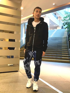 「P.M.D.S.（ピー エム ディー エス）のアイテム（トップス）」を使った、Takuto Itouさん（メンズ・170cm）の冬コーディネート