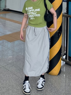  李奈さん（レディース・158cm）の夏コーディネート