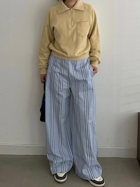 「hai（ハイ）のアイテム」を使った、 李奈さん（レディース・158cm）の秋コーディネート