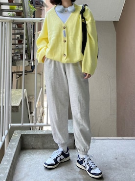 李奈さん(レディース・158cm)の春コーディネート