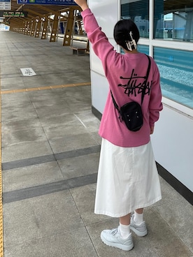  李奈さん（レディース・158cm）の夏コーディネート