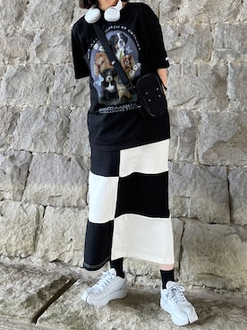  李奈さん（レディース・158cm）の春コーディネート