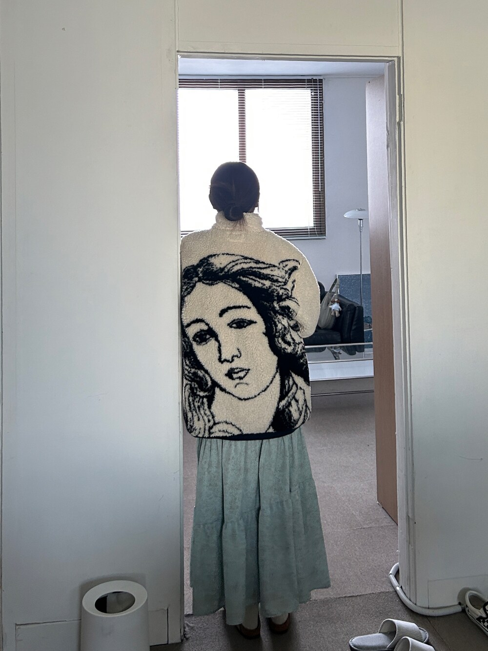 定価6万円　23AW　STUSSY　リバーシブルボアジャケット　ジャケット　黒 Stussy ボア ジャケット リバーシブル ステューシー アウター