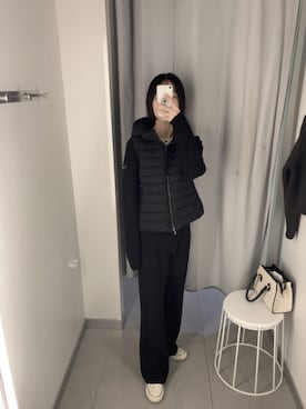 気まぐれさん（骨格ストレート・レディース・155cm）の冬コーディネート