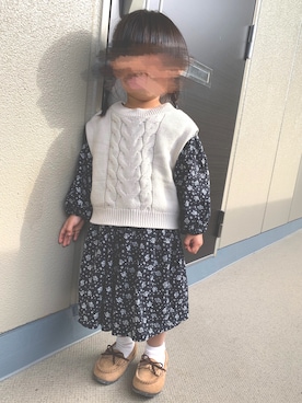 natsuさん（キッズ・90cm）の秋コーディネート