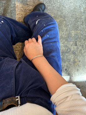 「Paraboot（パラブーツ）のアイテム」を使った、◎さん（レディース・160cm）の夏コーディネート