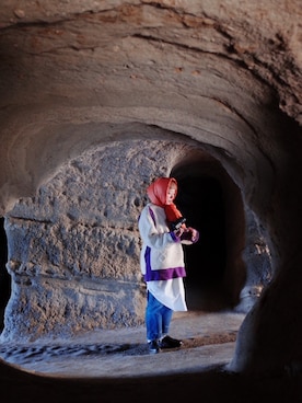 「chimala（チマラ）のアイテム」を使った、◎さん（レディース・160cm）の冬コーディネート