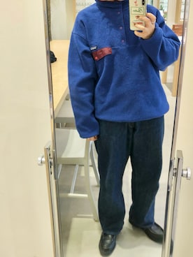 「patagonia」｜「アイテム（その他シューズ）」を使った、◎さん（レディース・160cm）の秋コーディネート