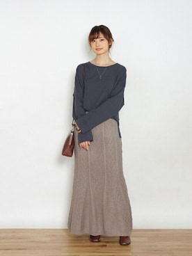 Crispさん（レディース・161cm）の秋コーディネート