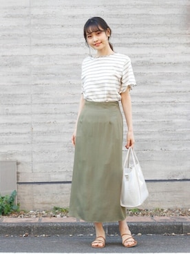 Crispさん（レディース・161cm）の夏コーディネート