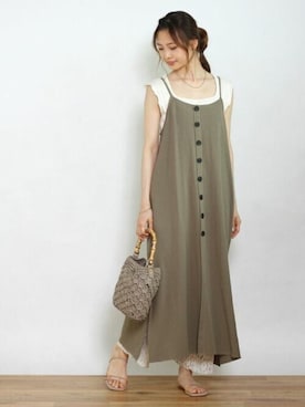 Crispさん（レディース・161cm）の夏コーディネート