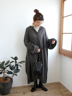 Crispさん（レディース・157cm）の秋コーディネート