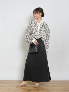 「Crisp（クリスプ）のアイテム（バッグ）」を使った、Crispさん（レディース・161cm）の秋コーディネート