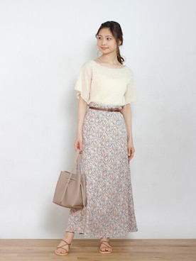 Crispさん（レディース・161cm）の夏コーディネート