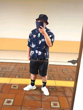 「EFFECTEN」｜裕希さん（メンズ・170cm）の夏コーディネート