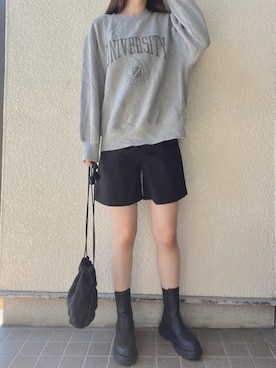 「rinto（リント）のアイテム」を使った、tokoさん（レディース・161cm）の秋コーディネート