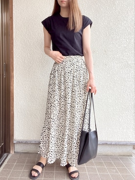 「CLEA（クレア）のアイテム」を使った、tokoさん（骨格ウェーブ・レディース・161cm）の春コーディネート
