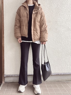 「CLEA（クレア）のアイテム」を使った、tokoさん（骨格ウェーブ・レディース・161cm）の冬コーディネート