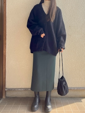 「rinto（リント）のアイテム」を使った、tokoさん（レディース・161cm）の秋コーディネート