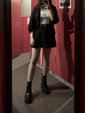 「한국」｜달🌙さん（レディース・161cm）の秋コーディネート