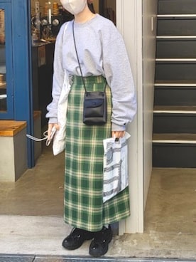 ａさん（レディース・157cm）の秋コーディネート