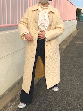 「Steven Alan（スティーブンアラン）のアイテム（その他アウター）」を使った、ａさん（レディース・157cm）の冬コーディネート