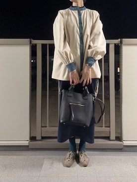 「ORiental TRaffic（オリエンタルトラフィック）のアイテム」を使った、mi-nさん（レディース・175cm）の春コーディネート