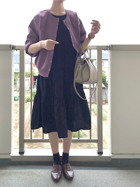 「CHPO（シーエイチピーオー）のアイテム」を使った、mi-nさん（レディース・175cm）の秋コーディネート