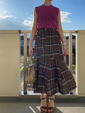 mi-nさん（レディース・175cm）の夏コーディネート