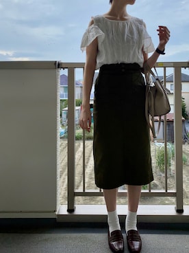 「CHPO（シーエイチピーオー）のアイテム」を使った、mi-nさん（レディース・175cm）の秋コーディネート