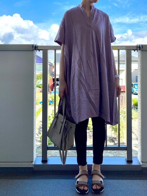 Mi N Earth Music Ecologyのワンピースを使ったコーディネート Wear