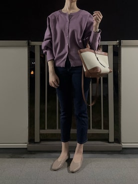 「Green　Parks（グリーンパークス）のアイテム」を使った、mi-nさん（レディース・175cm）の秋コーディネート