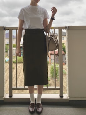 「CHPO（シーエイチピーオー）のアイテム」を使った、mi-nさん（レディース・175cm）の夏コーディネート