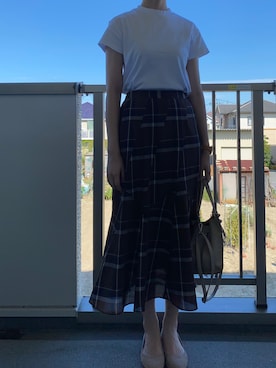 mi-nさん（レディース・175cm）の夏コーディネート