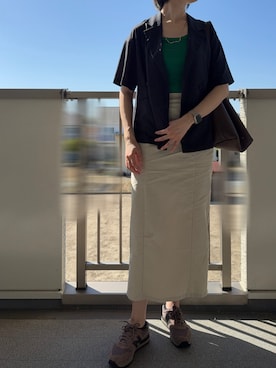 mi-nさん（レディース・175cm）の夏コーディネート