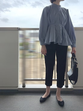 「etoll.（エトル）のアイテム」を使った、mi-nさん（レディース・175cm）の夏コーディネート