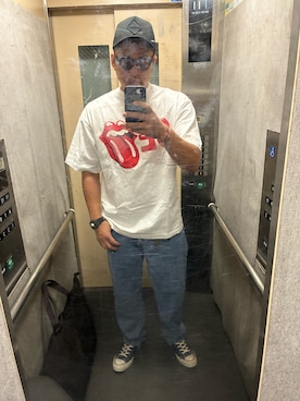 「Levi's（リーバイス）のアイテム（デニムパンツ）」を使った、Mi606さん（メンズ・179cm・30代）の夏コーディネート